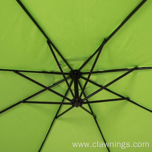 Adjustable Outdoor Garden Cantilever Big Umbrella With Base